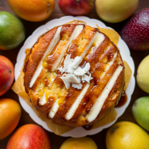 Bolo de Mandioca Cremoso com Coco para Festas