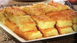 Bolo de Mandioca com Queijo e Leite de Coco para Festas