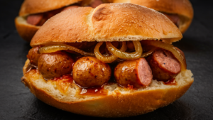 Sanduíche de Pão Carioquinha com Linguiça Calabresa: Uma Delícia Brasileira